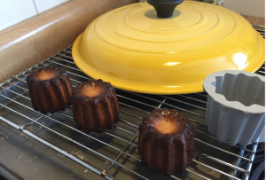 canele in a duch oven