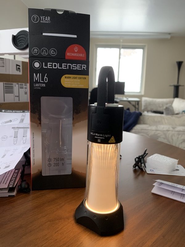 ledlenser ml6 warm lantern